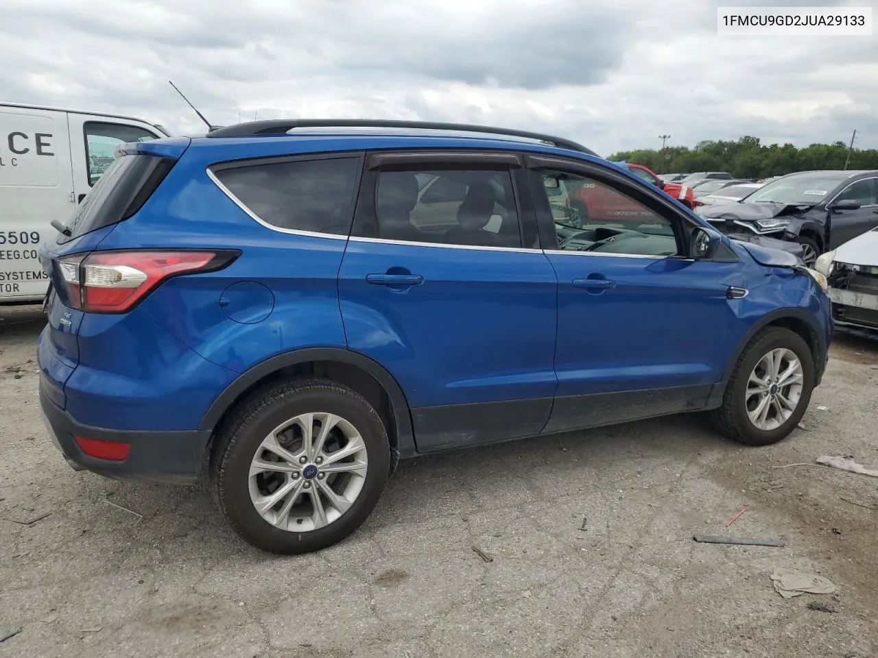 2018 Ford Escape Se VIN: 1FMCU9GD2JUA29133 Lot: 66537294