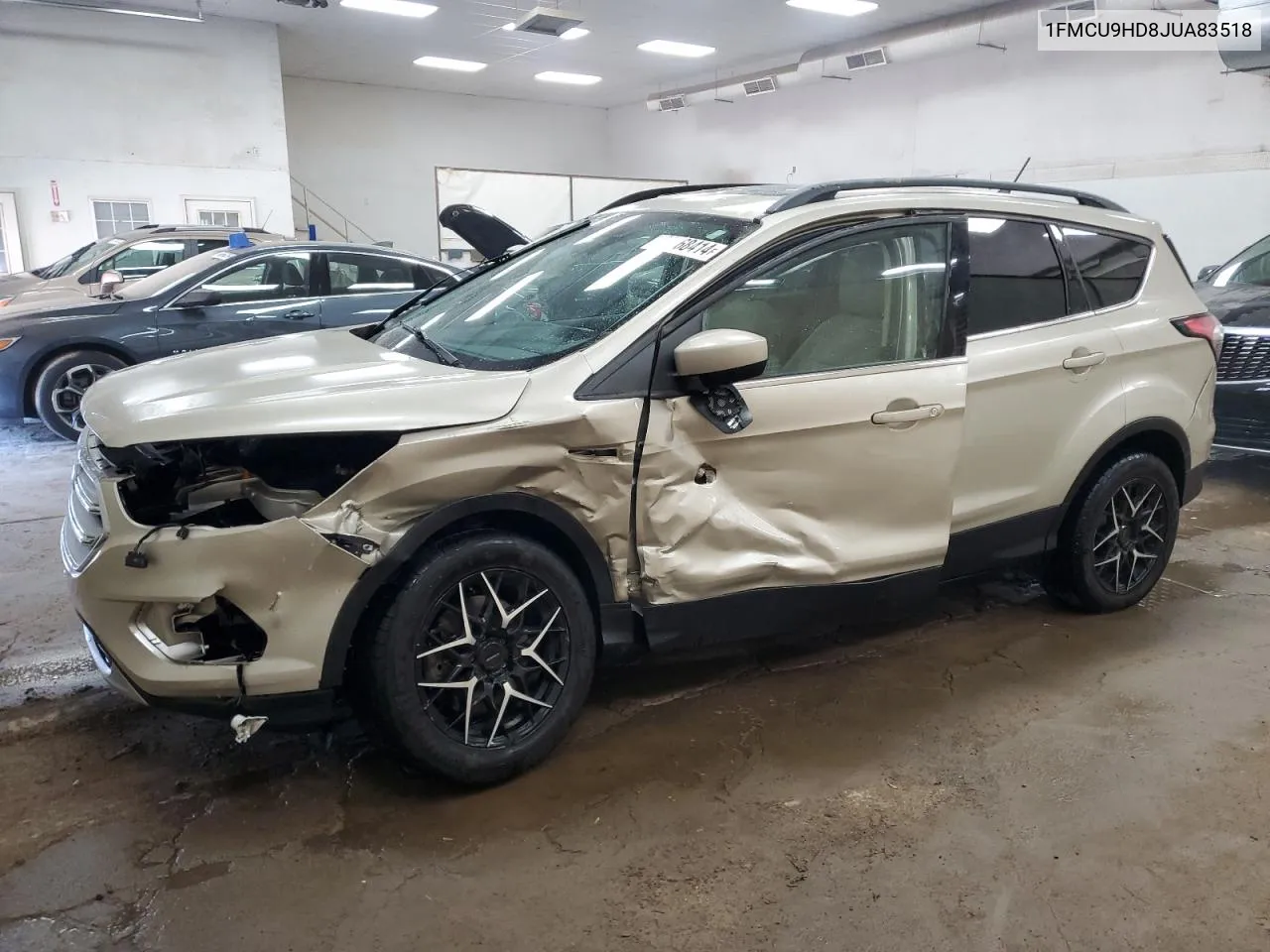 2018 Ford Escape Sel VIN: 1FMCU9HD8JUA83518 Lot: 66768414