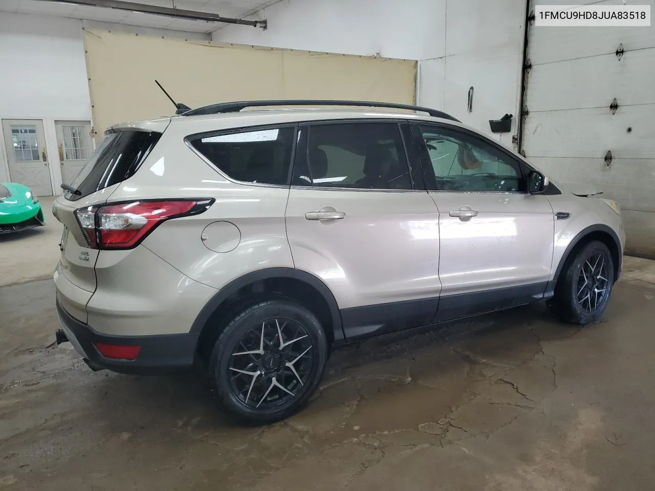 2018 Ford Escape Sel VIN: 1FMCU9HD8JUA83518 Lot: 66768414