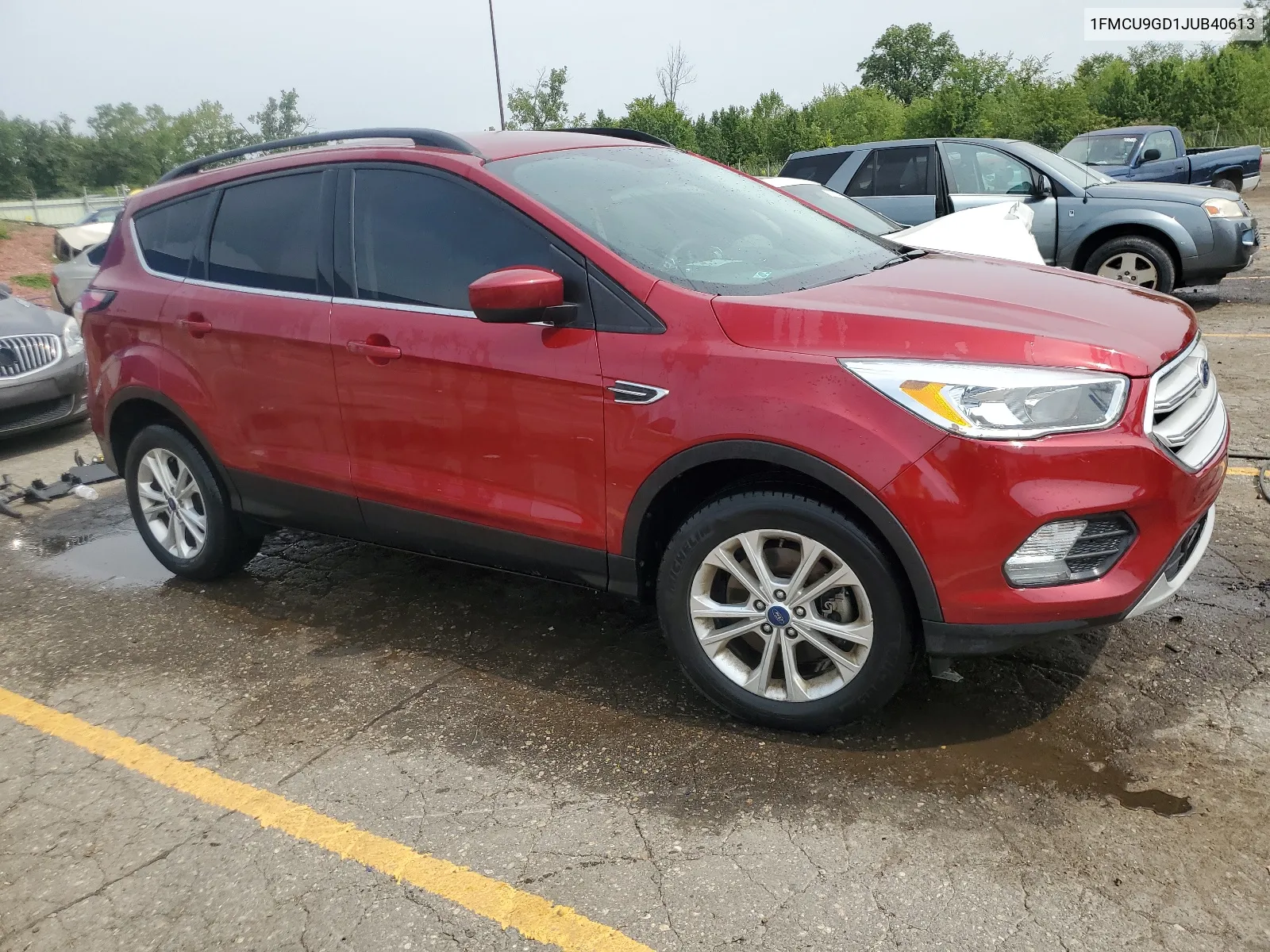 2018 Ford Escape Se VIN: 1FMCU9GD1JUB40613 Lot: 66804534