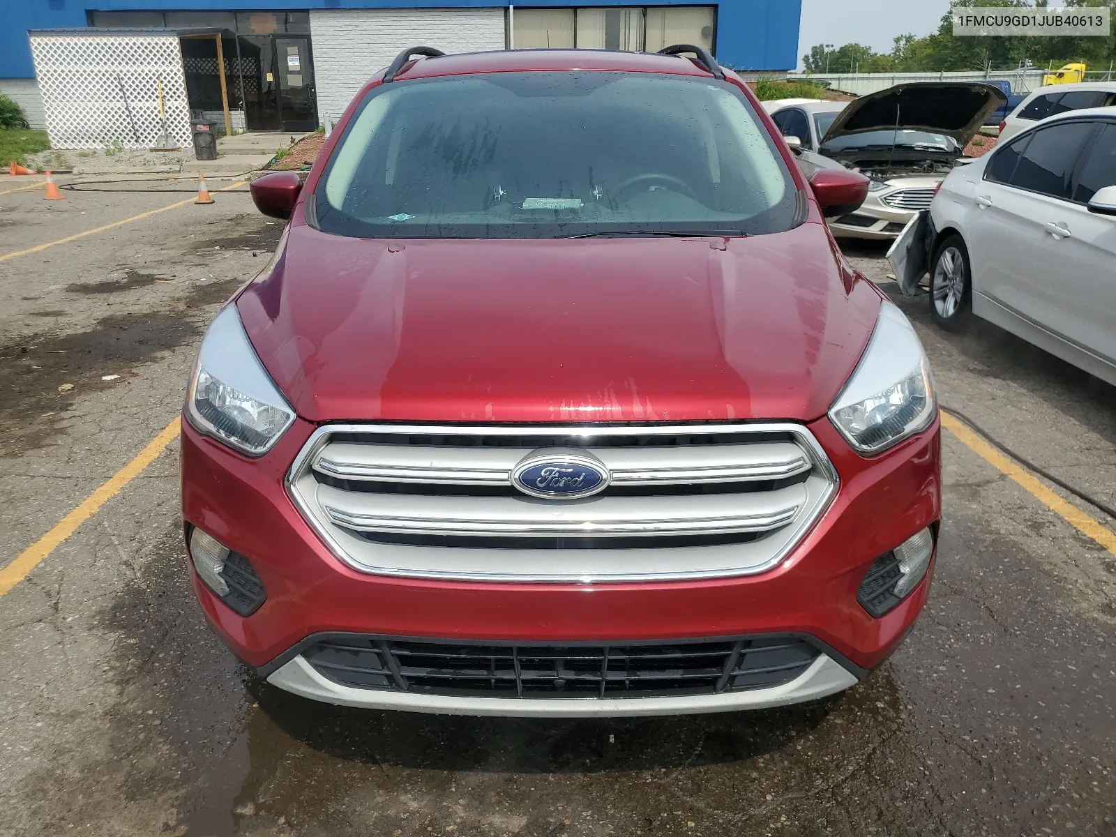 1FMCU9GD1JUB40613 2018 Ford Escape Se