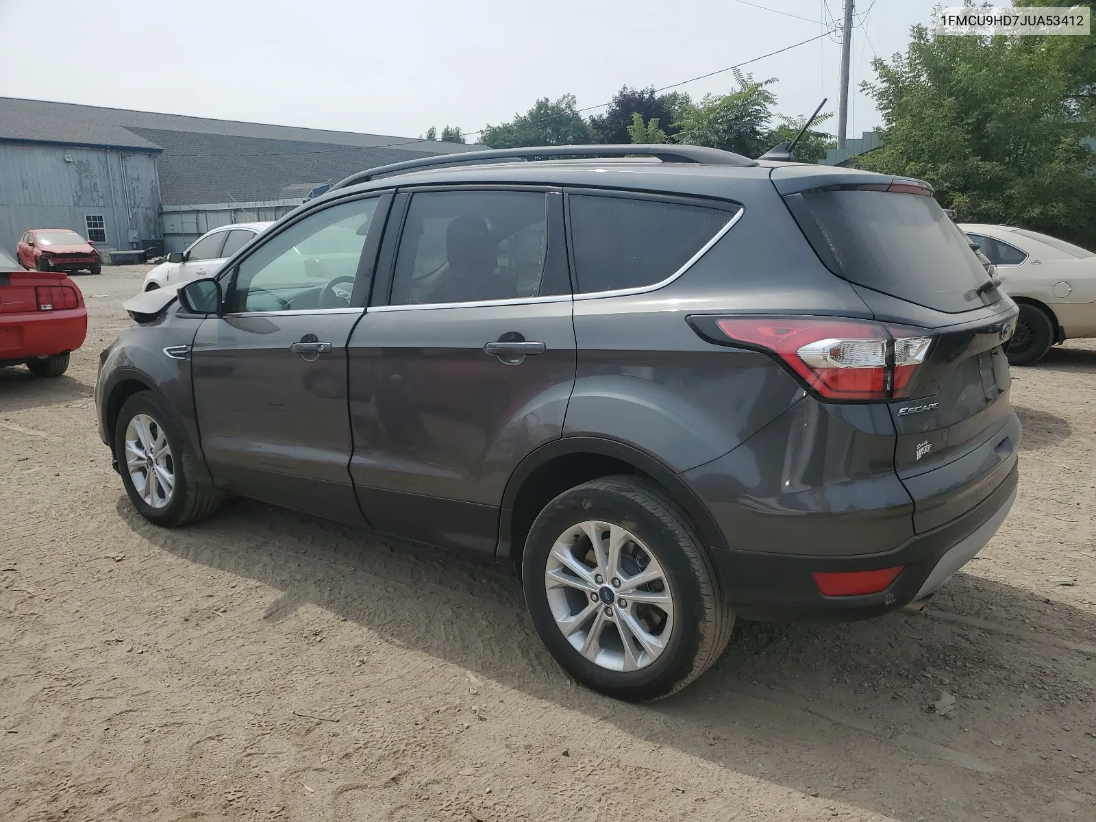 2018 Ford Escape Sel VIN: 1FMCU9HD7JUA53412 Lot: 67153444