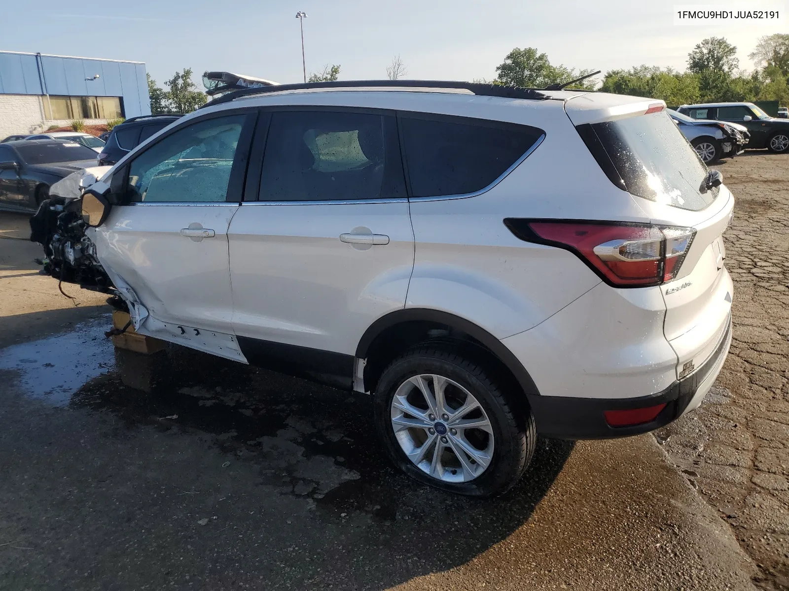 2018 Ford Escape Sel VIN: 1FMCU9HD1JUA52191 Lot: 67210154