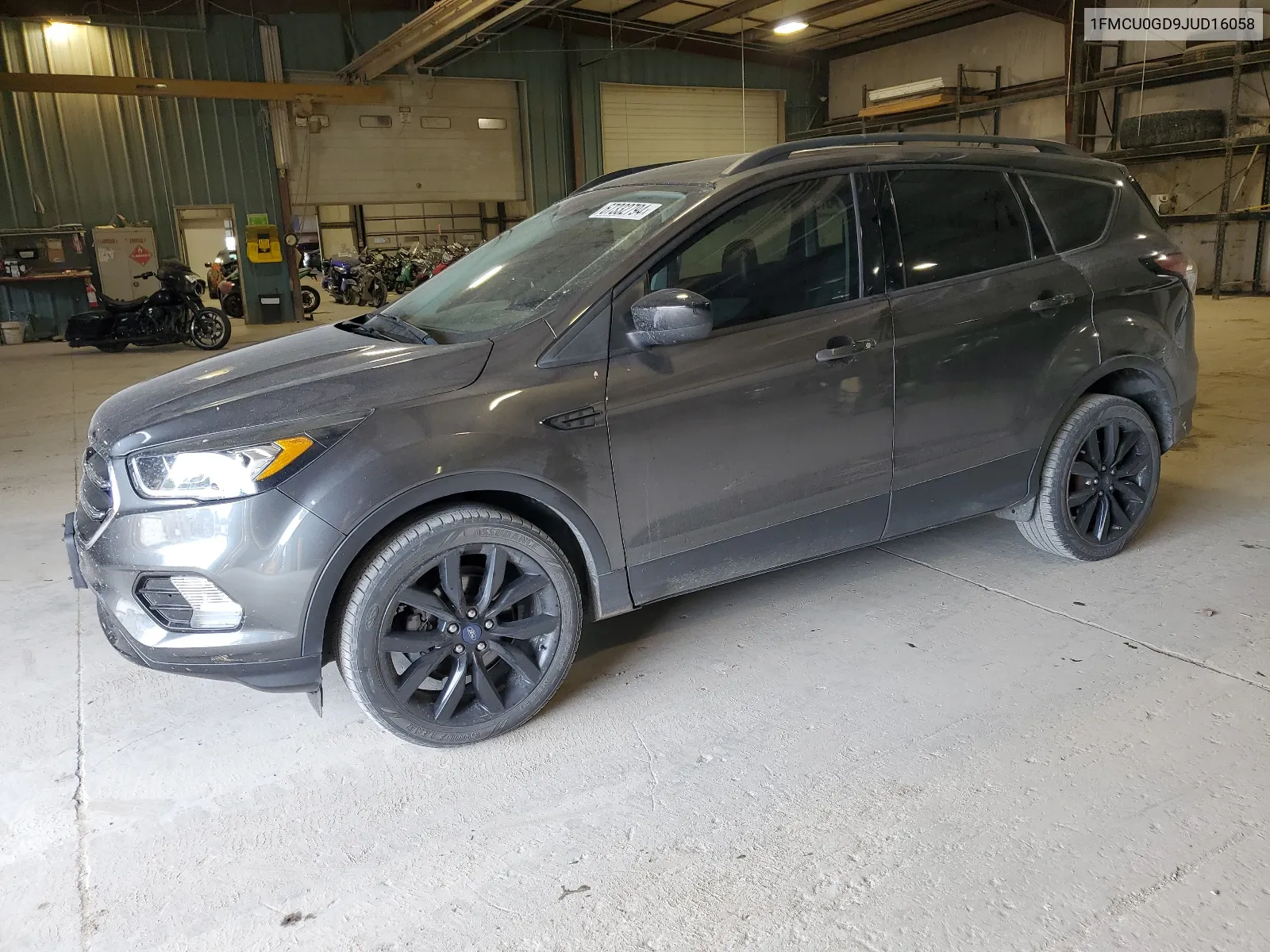 2018 Ford Escape Se VIN: 1FMCU0GD9JUD16058 Lot: 67332794