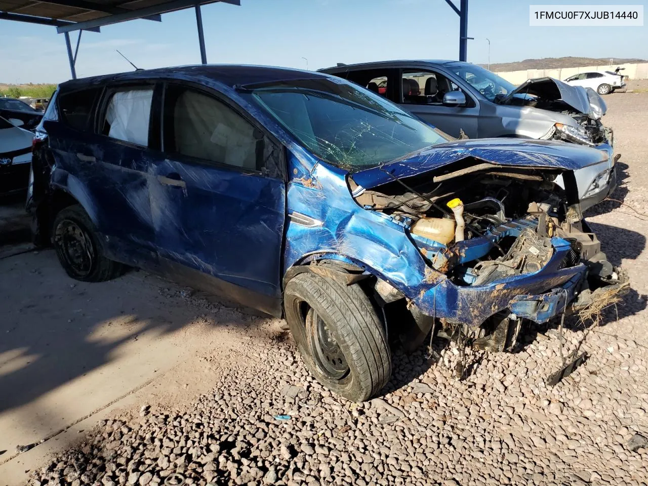 2018 Ford Escape S VIN: 1FMCU0F7XJUB14440 Lot: 67379004