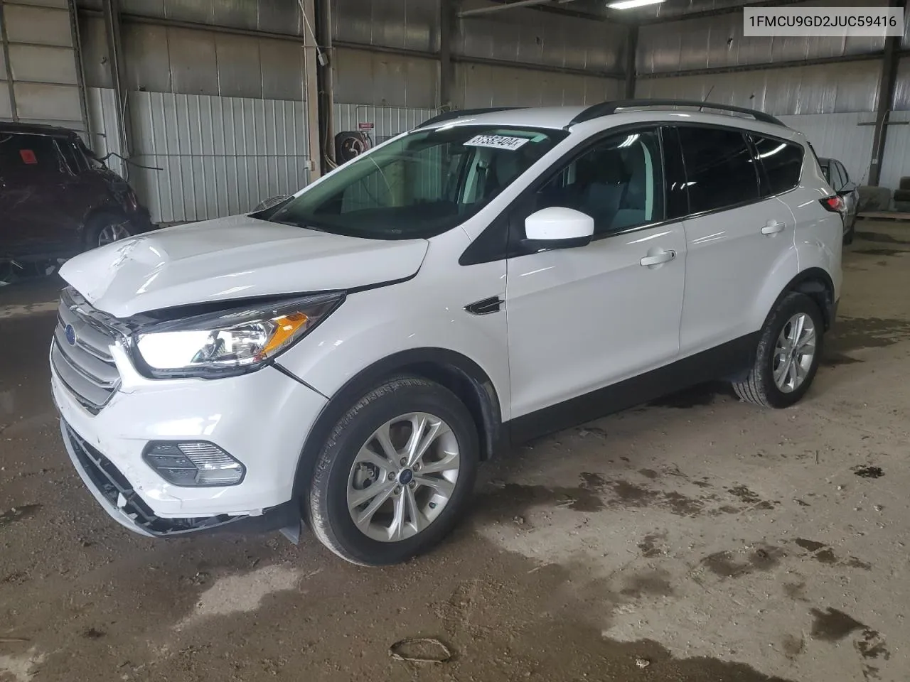 1FMCU9GD2JUC59416 2018 Ford Escape Se