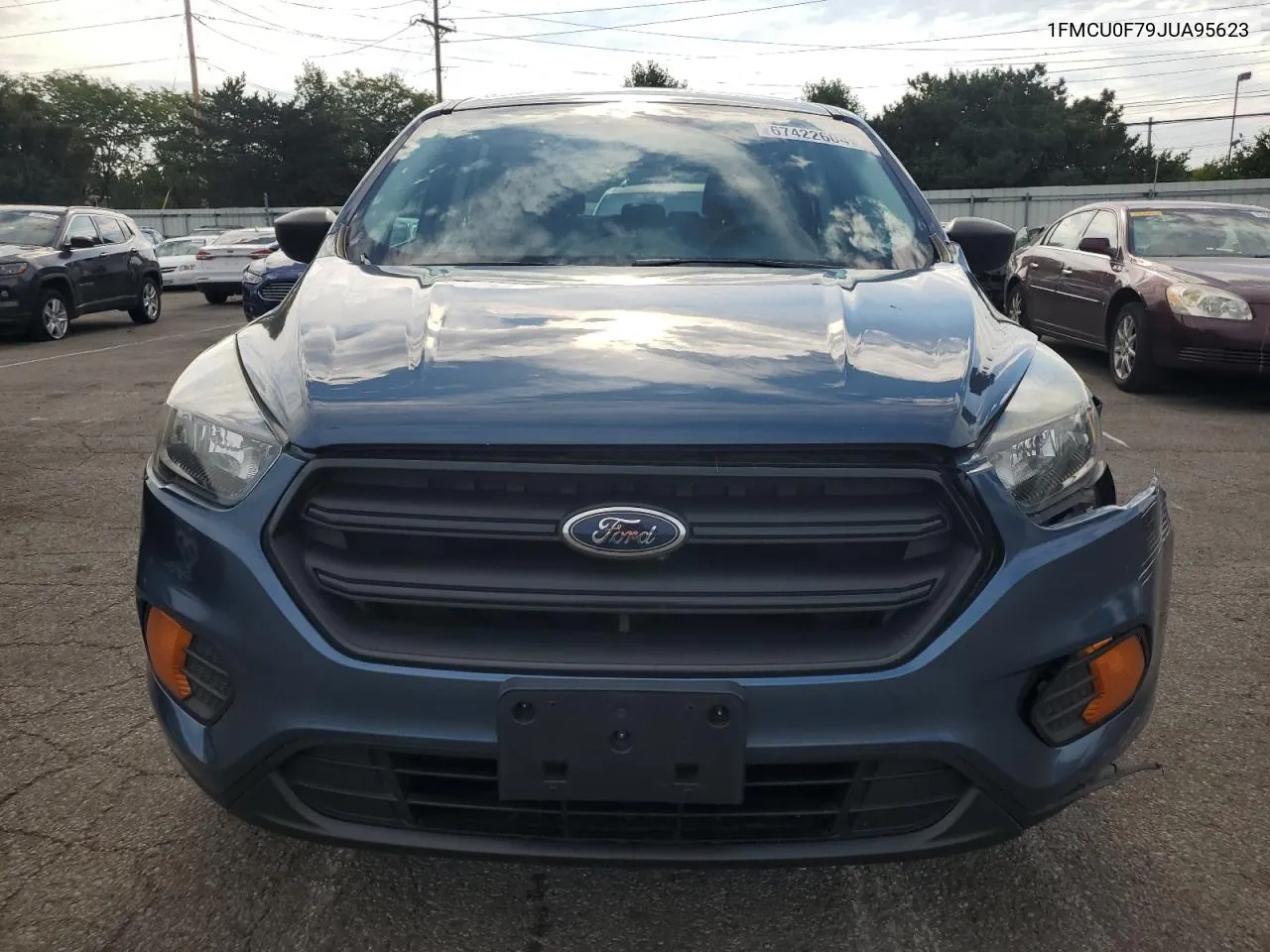 2018 Ford Escape S VIN: 1FMCU0F79JUA95623 Lot: 67422604