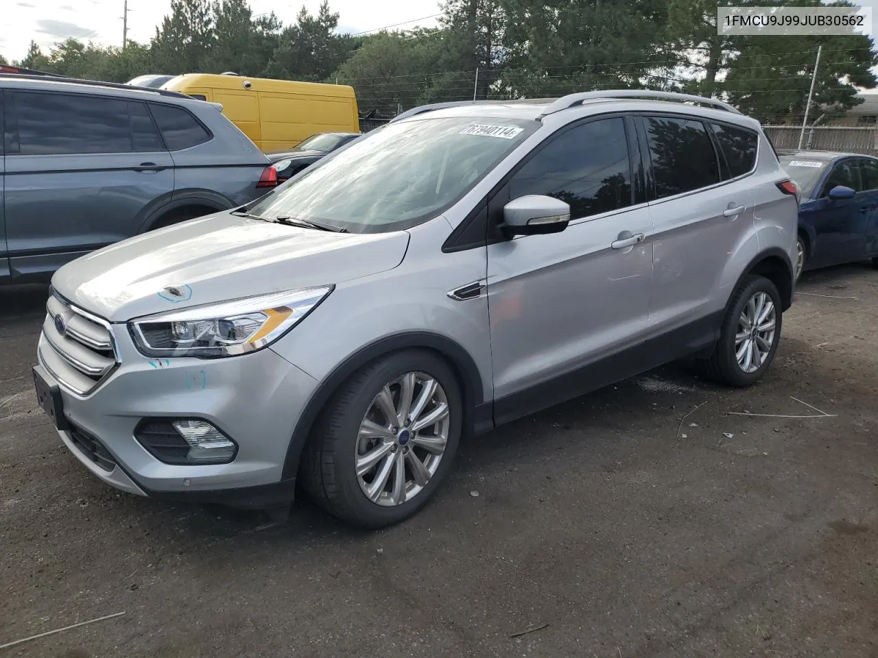 2018 Ford Escape Titanium VIN: 1FMCU9J99JUB30562 Lot: 67940114