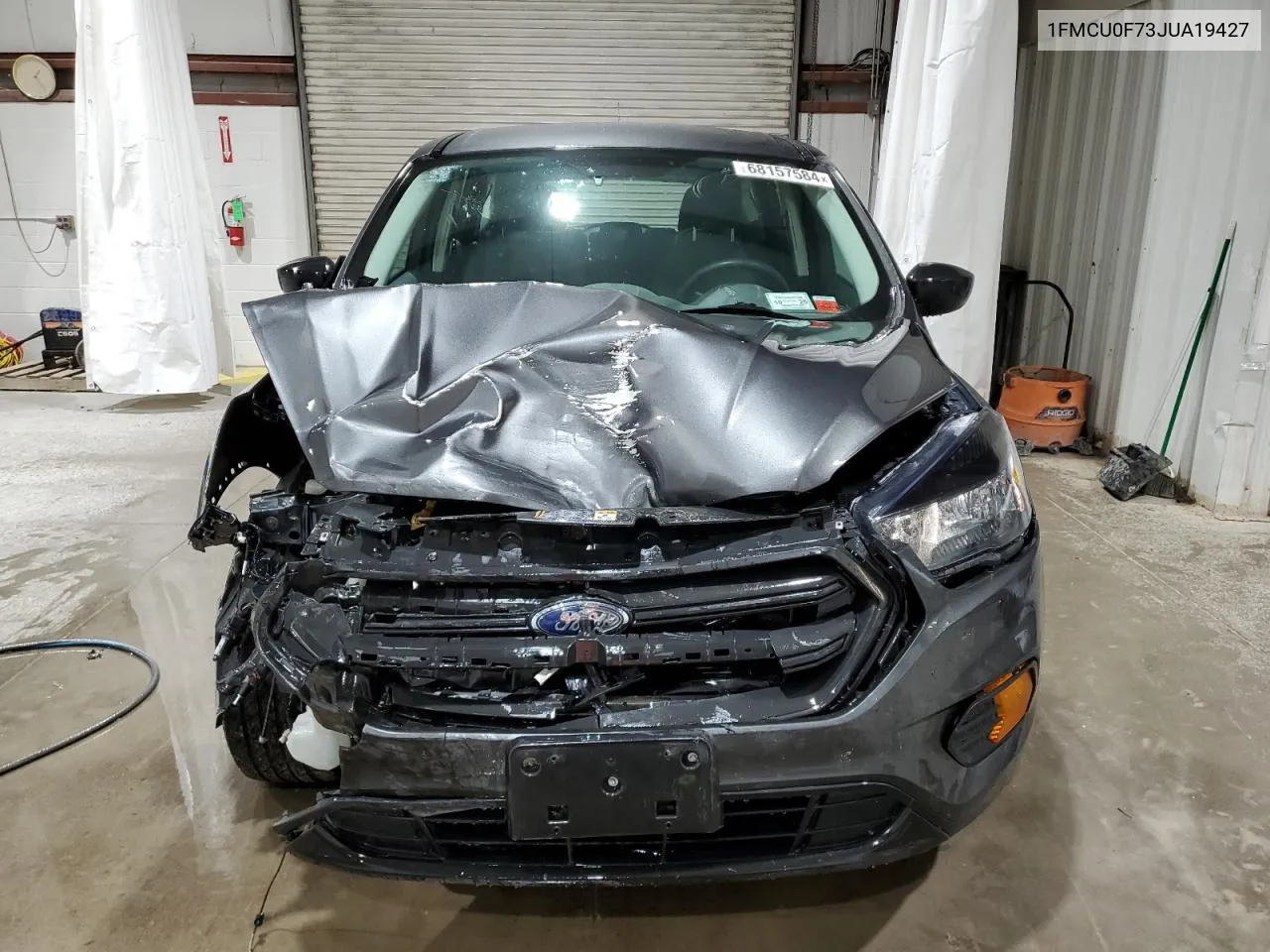 2018 Ford Escape S VIN: 1FMCU0F73JUA19427 Lot: 68157584