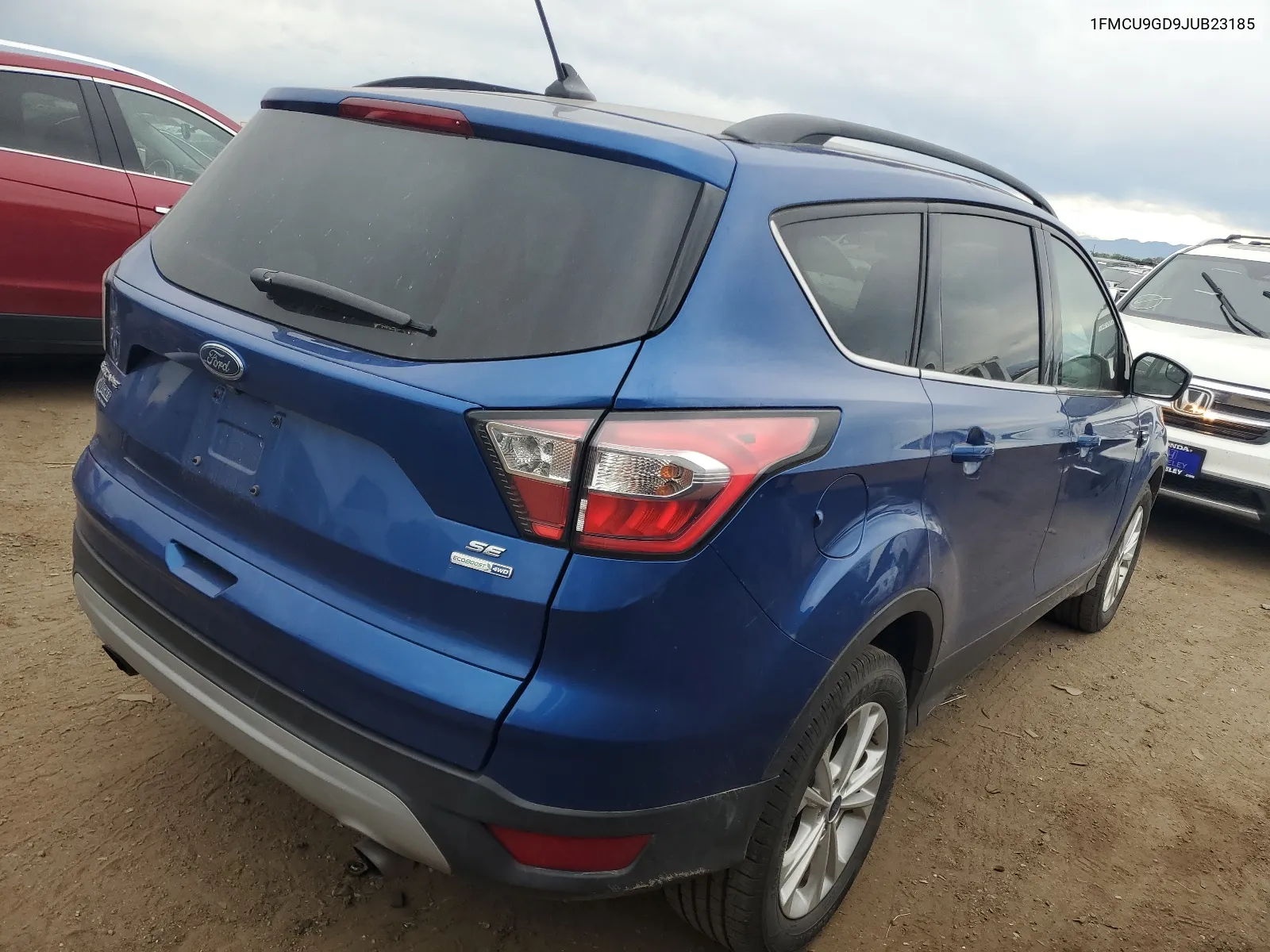 1FMCU9GD9JUB23185 2018 Ford Escape Se