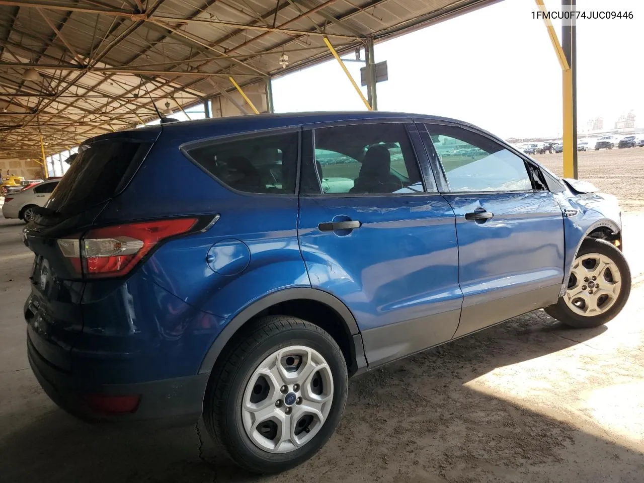 2018 Ford Escape S VIN: 1FMCU0F74JUC09446 Lot: 68496434