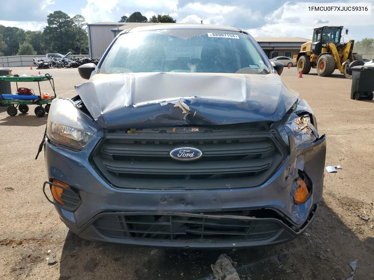 1FMCU0F7XJUC59316 2018 Ford Escape S