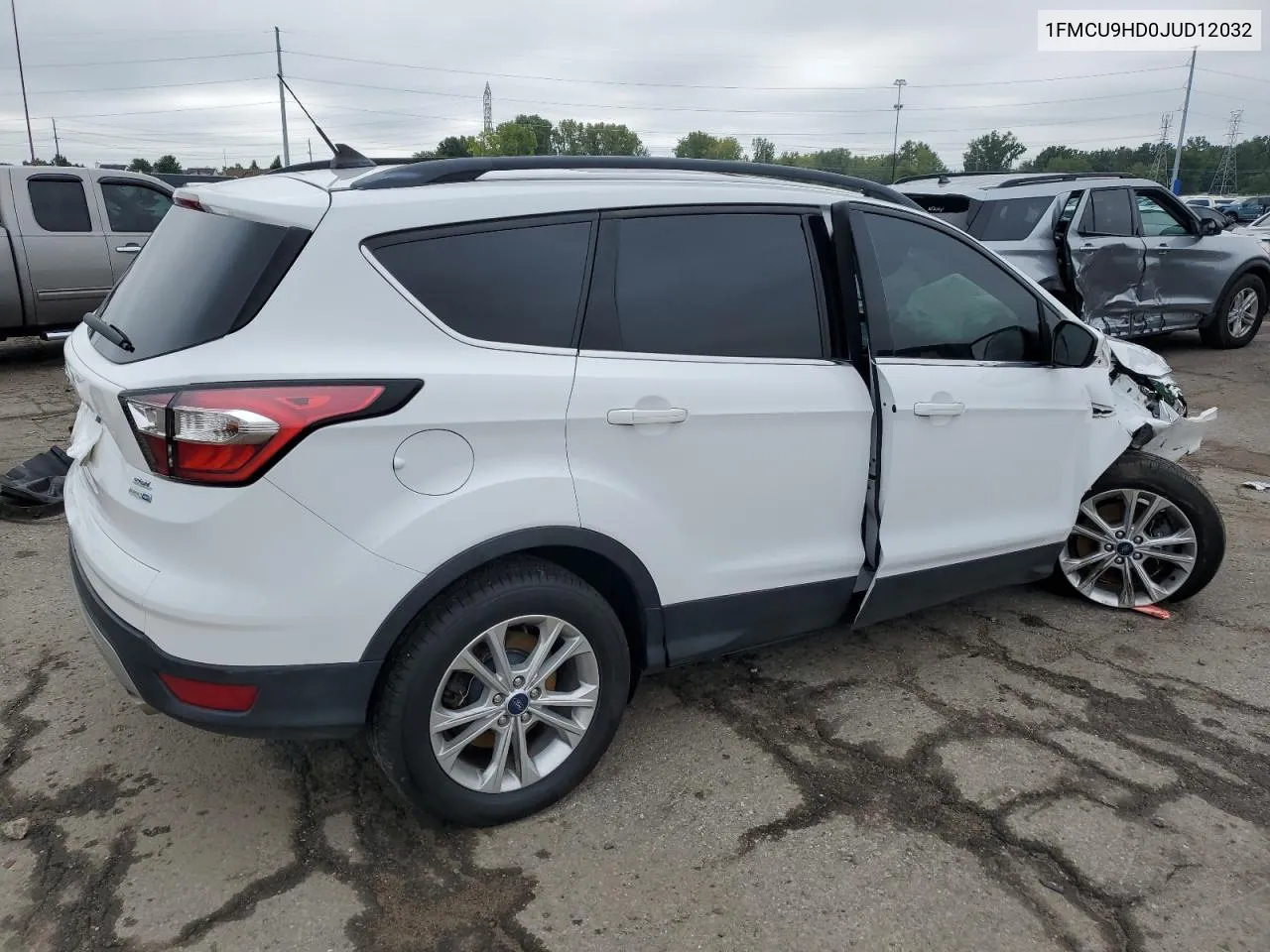 2018 Ford Escape Sel VIN: 1FMCU9HD0JUD12032 Lot: 69091134