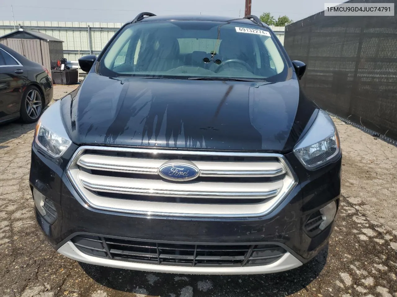 1FMCU9GD4JUC74791 2018 Ford Escape Se