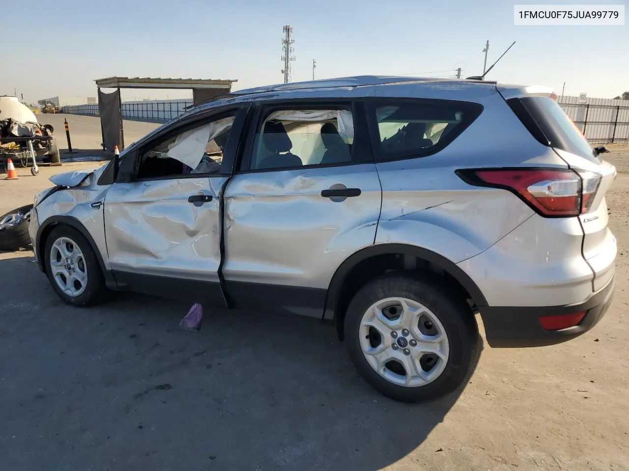 2018 Ford Escape S VIN: 1FMCU0F75JUA99779 Lot: 69446654