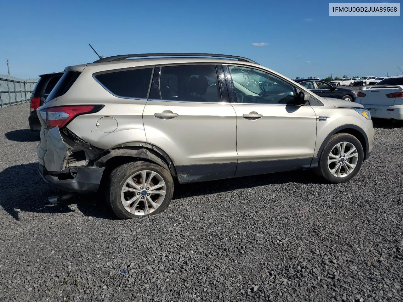 1FMCU0GD2JUA89568 2018 Ford Escape Se