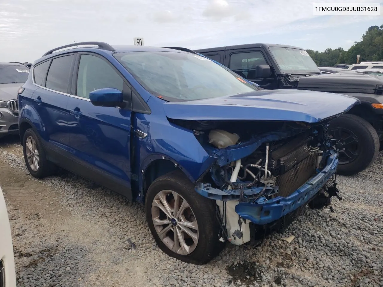 1FMCU0GD8JUB31628 2018 Ford Escape Se