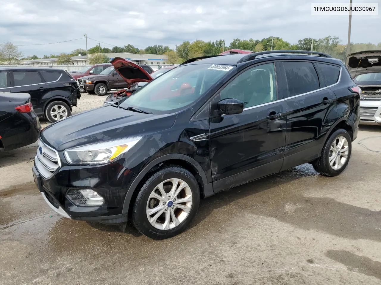 2018 Ford Escape Se VIN: 1FMCU0GD6JUD30967 Lot: 69852964