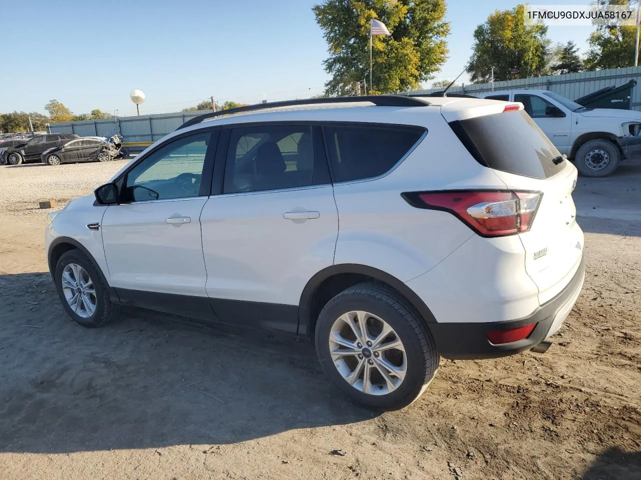 2018 Ford Escape Se VIN: 1FMCU9GDXJUA58167 Lot: 69865594