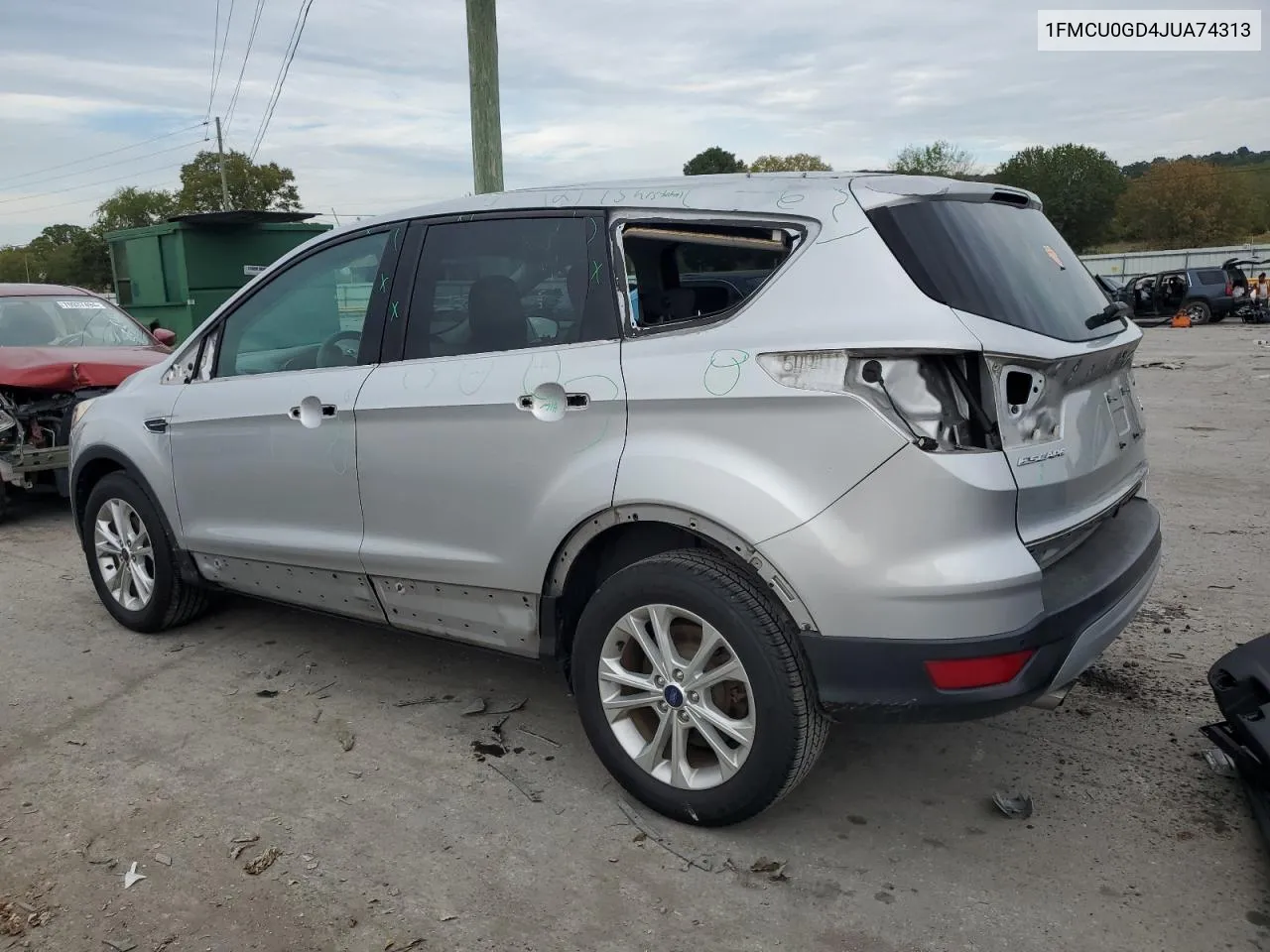 2018 Ford Escape Se VIN: 1FMCU0GD4JUA74313 Lot: 69875704