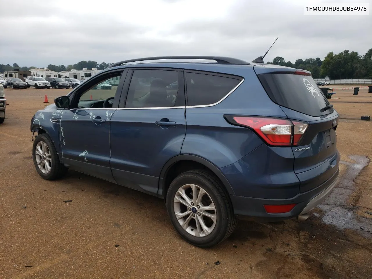 2018 Ford Escape Sel VIN: 1FMCU9HD8JUB54975 Lot: 69936454