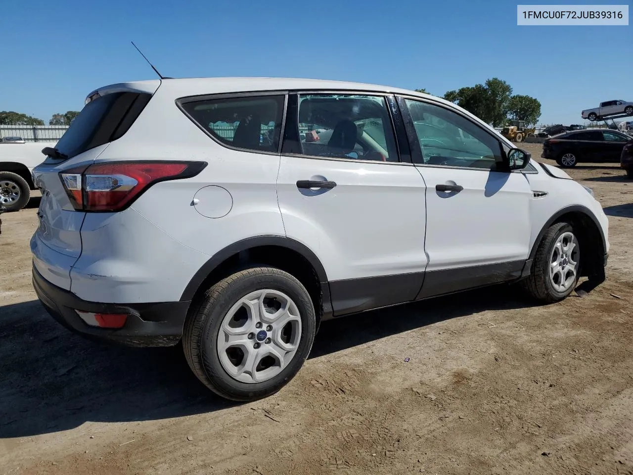 2018 Ford Escape S VIN: 1FMCU0F72JUB39316 Lot: 69950674