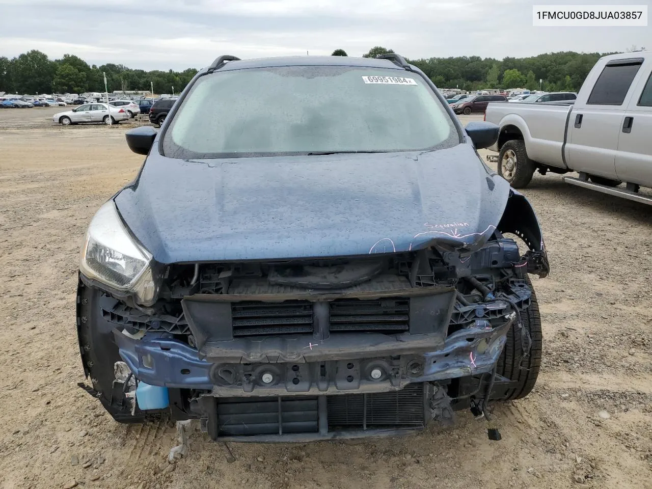 2018 Ford Escape Se VIN: 1FMCU0GD8JUA03857 Lot: 69951984