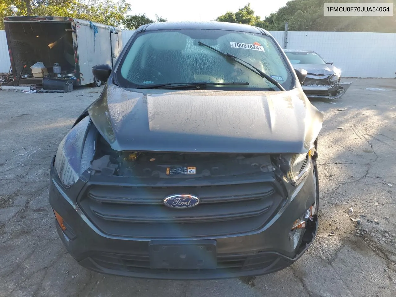 2018 Ford Escape S VIN: 1FMCU0F70JUA54054 Lot: 70031824