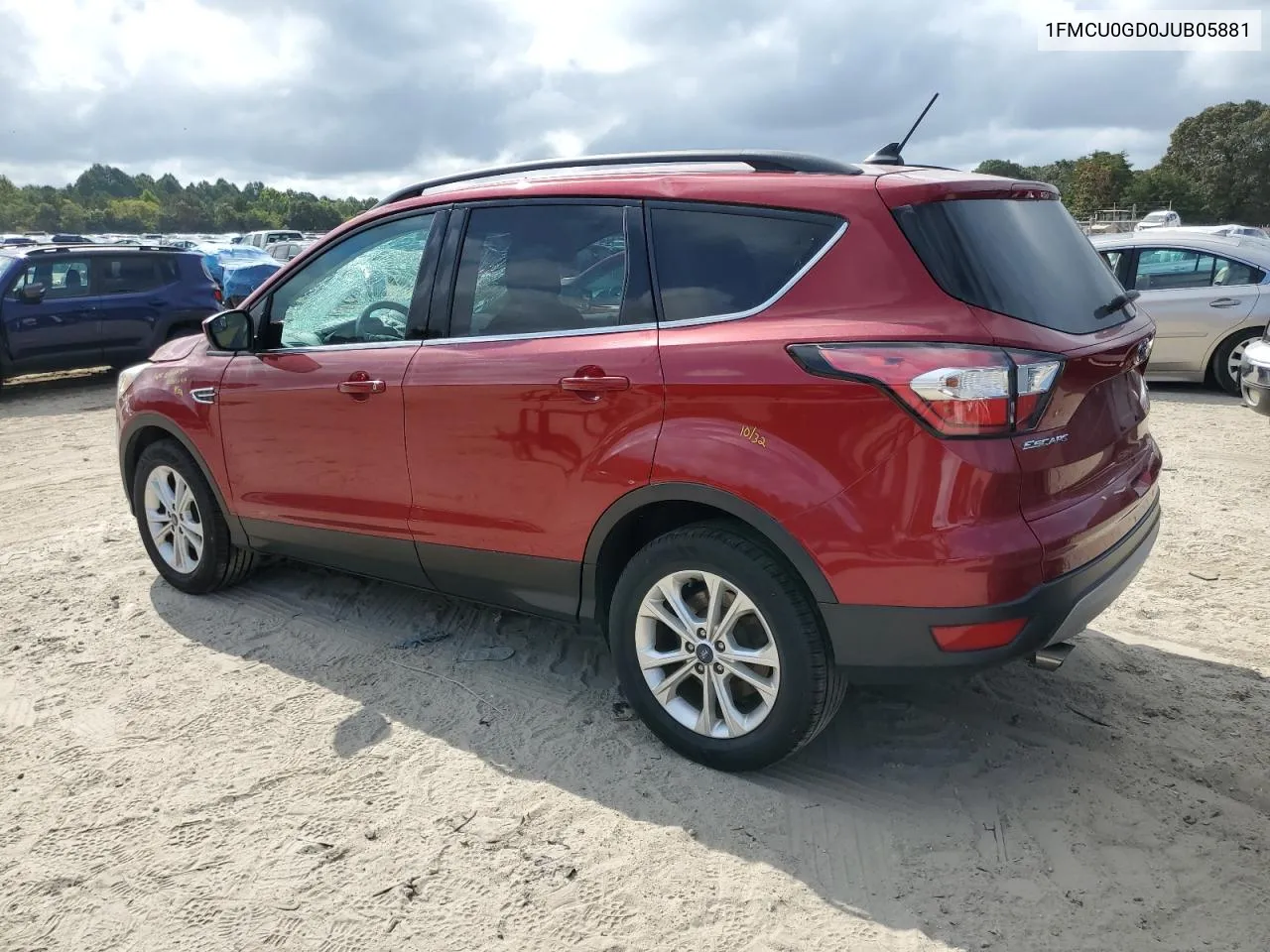 2018 Ford Escape Se VIN: 1FMCU0GD0JUB05881 Lot: 70036134