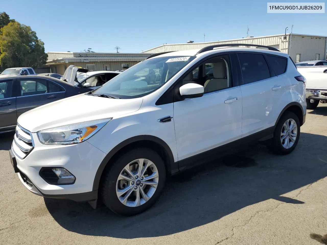 1FMCU9GD1JUB26209 2018 Ford Escape Se