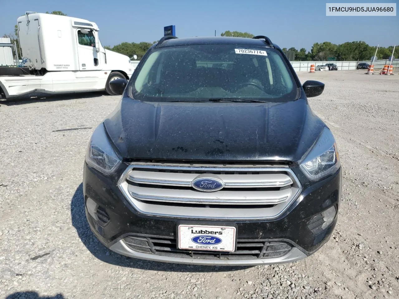 2018 Ford Escape Sel VIN: 1FMCU9HD5JUA96680 Lot: 70236774