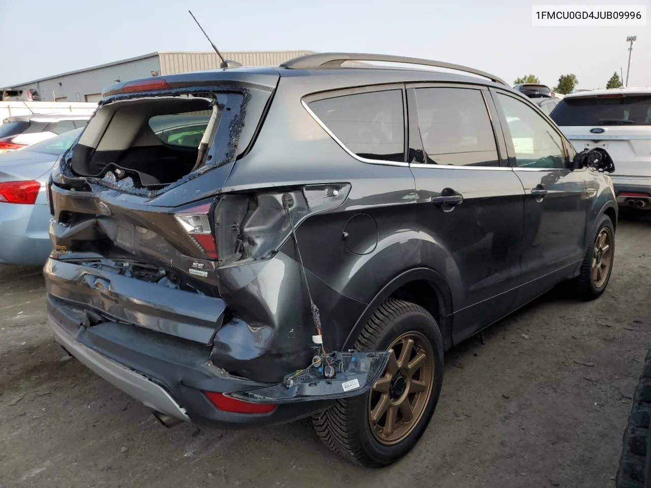 2018 Ford Escape Se VIN: 1FMCU0GD4JUB09996 Lot: 70282384