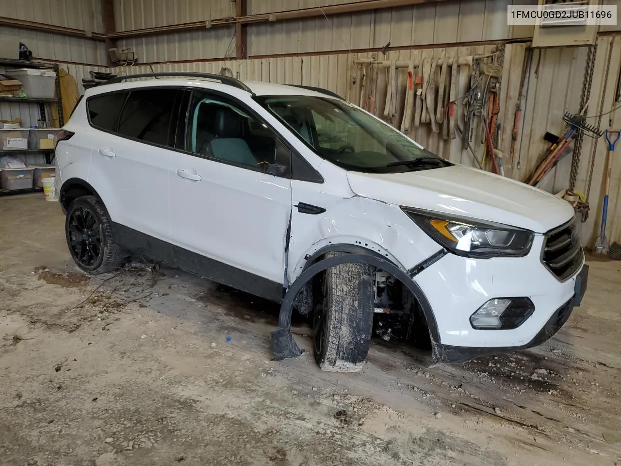 1FMCU0GD2JUB11696 2018 Ford Escape Se