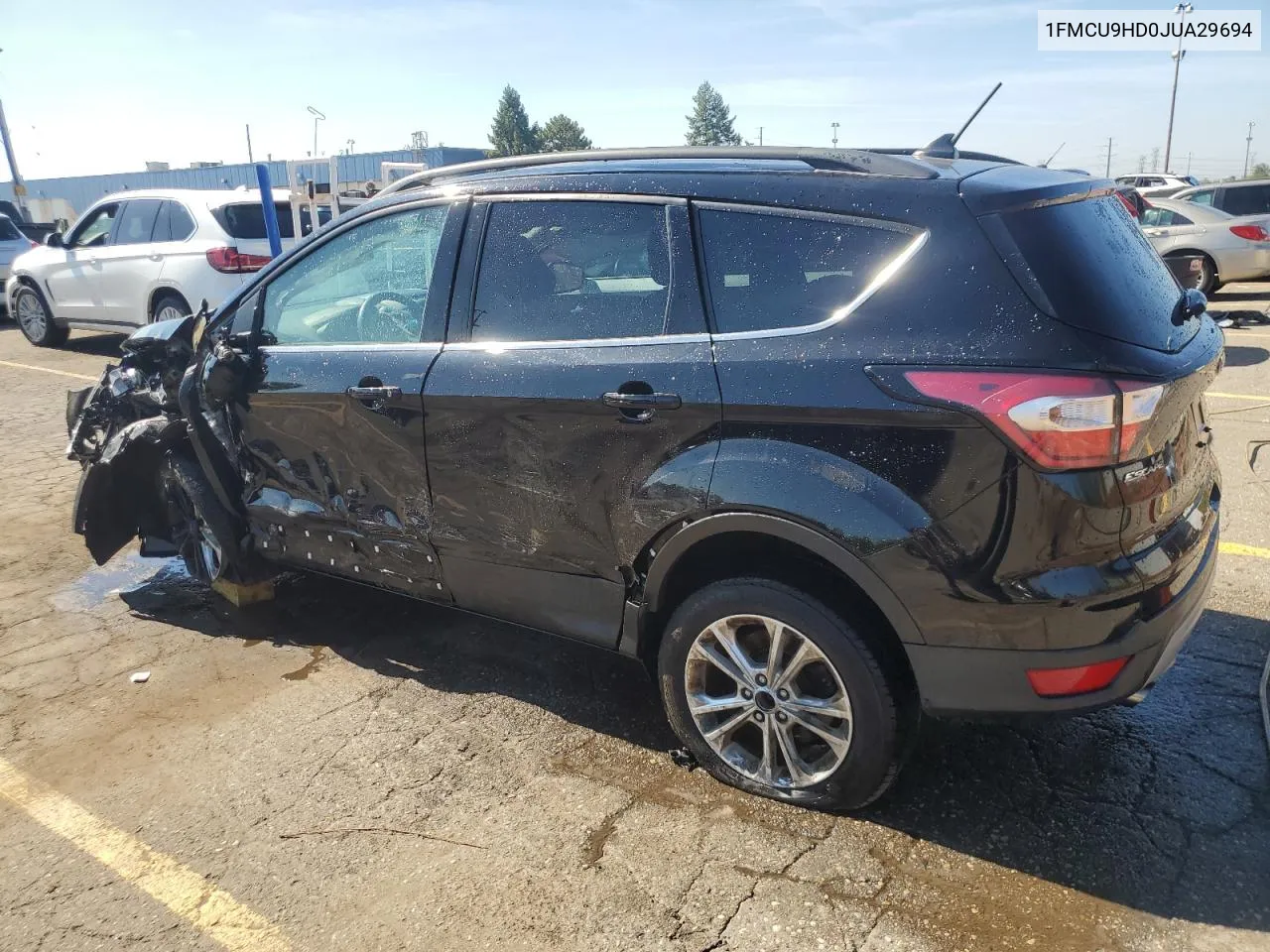 2018 Ford Escape Sel VIN: 1FMCU9HD0JUA29694 Lot: 70458144