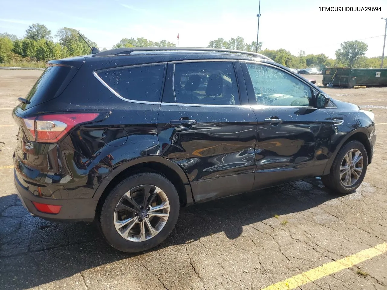 2018 Ford Escape Sel VIN: 1FMCU9HD0JUA29694 Lot: 70458144