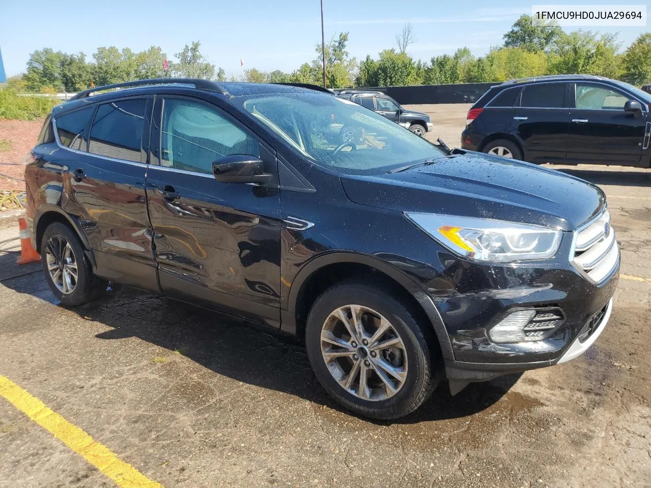 2018 Ford Escape Sel VIN: 1FMCU9HD0JUA29694 Lot: 70458144