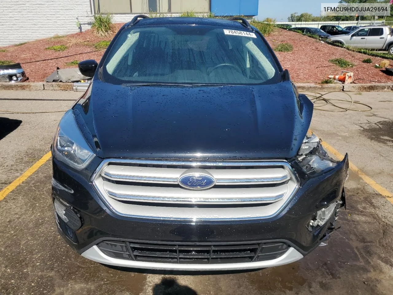 2018 Ford Escape Sel VIN: 1FMCU9HD0JUA29694 Lot: 70458144