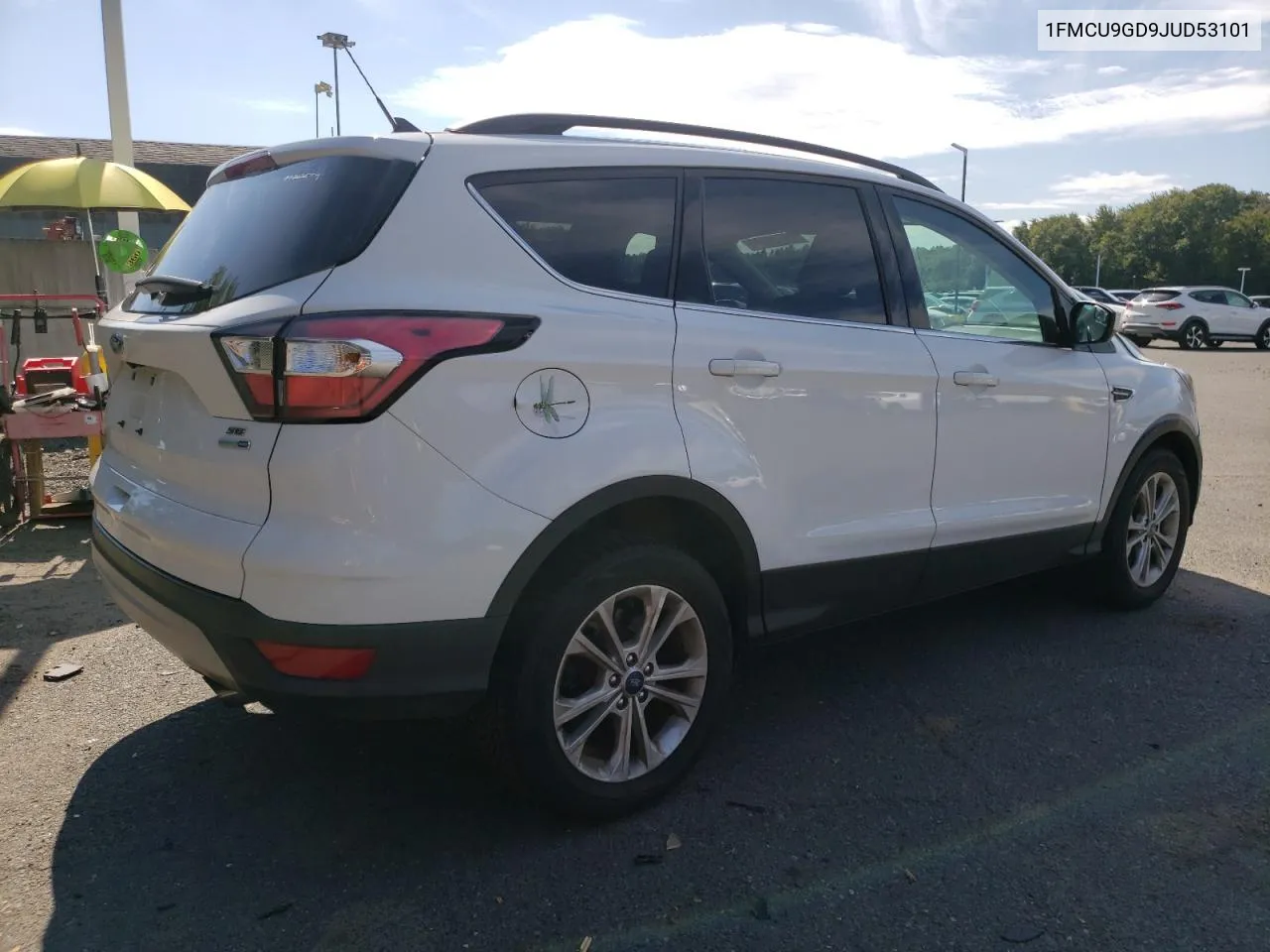 2018 Ford Escape Se VIN: 1FMCU9GD9JUD53101 Lot: 70595484