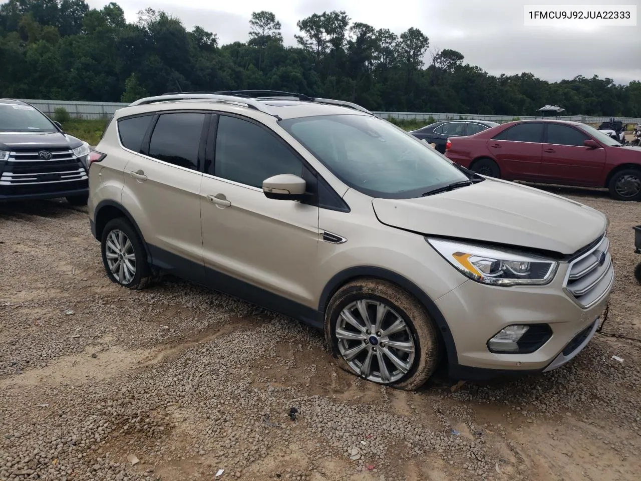 2018 Ford Escape Titanium VIN: 1FMCU9J92JUA22333 Lot: 70626434