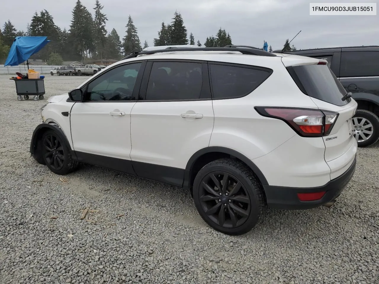 2018 Ford Escape Se VIN: 1FMCU9GD3JUB15051 Lot: 70684504