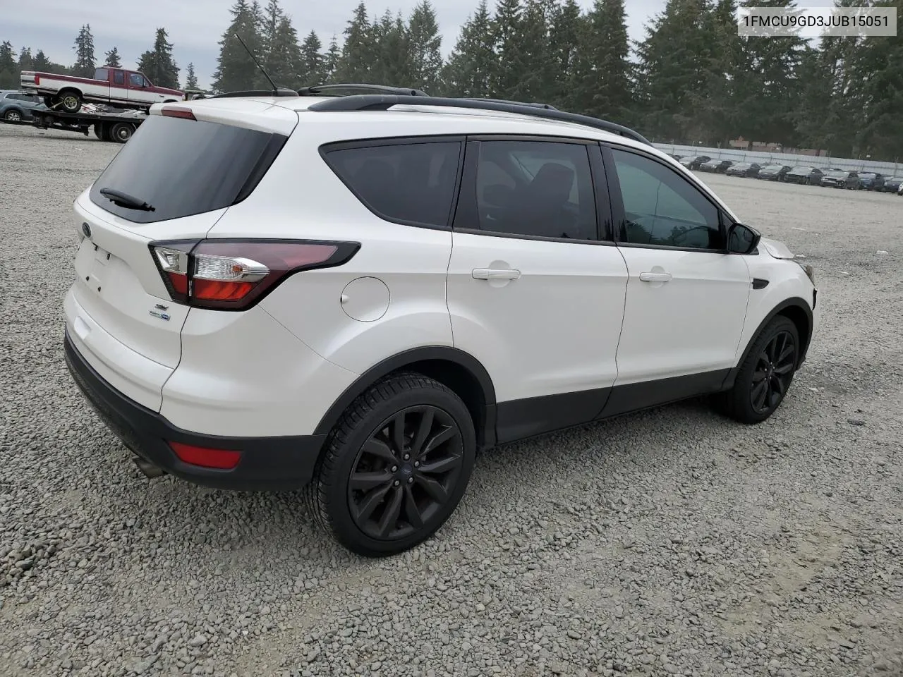 2018 Ford Escape Se VIN: 1FMCU9GD3JUB15051 Lot: 70684504