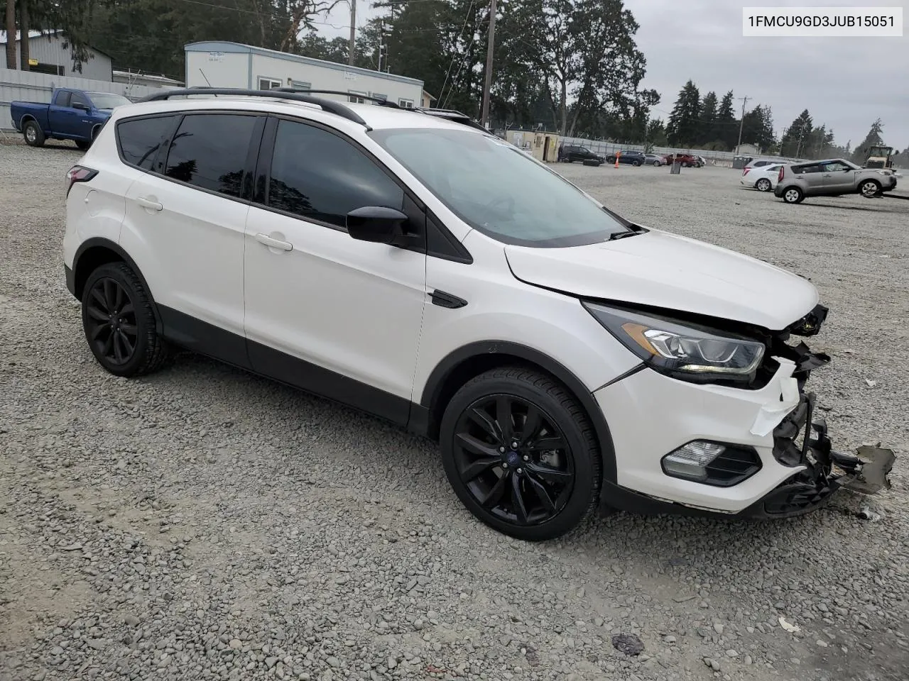 2018 Ford Escape Se VIN: 1FMCU9GD3JUB15051 Lot: 70684504