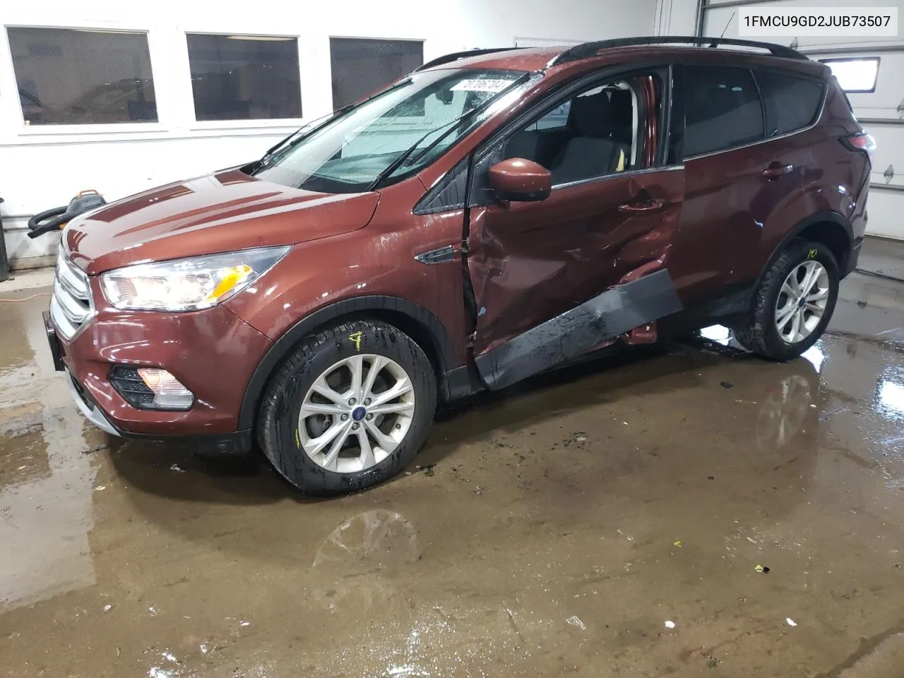 1FMCU9GD2JUB73507 2018 Ford Escape Se