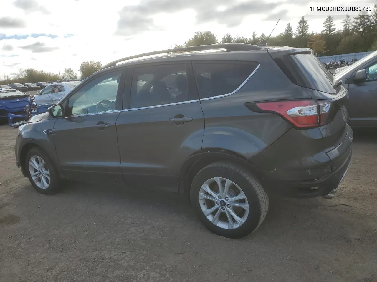 2018 Ford Escape Sel VIN: 1FMCU9HDXJUB89789 Lot: 70873604