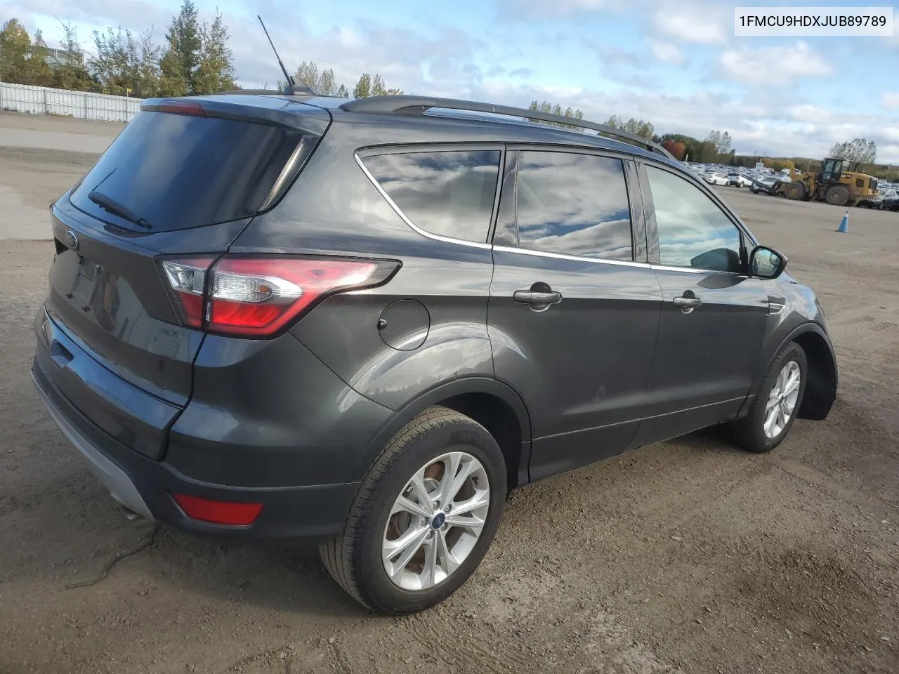 2018 Ford Escape Sel VIN: 1FMCU9HDXJUB89789 Lot: 70873604