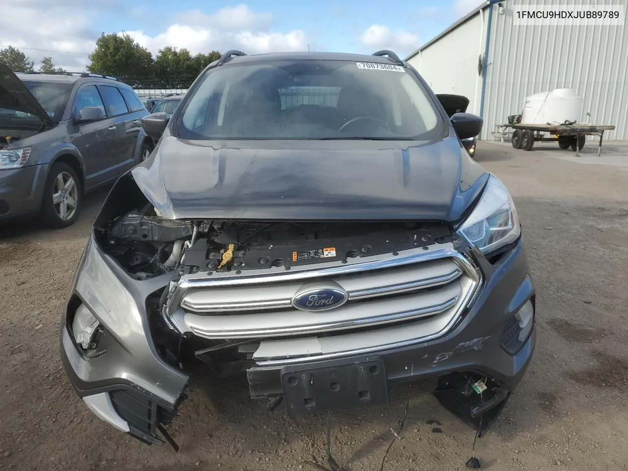 2018 Ford Escape Sel VIN: 1FMCU9HDXJUB89789 Lot: 70873604