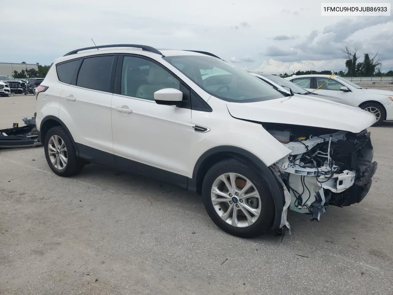 2018 Ford Escape Sel VIN: 1FMCU9HD9JUB86933 Lot: 70929544