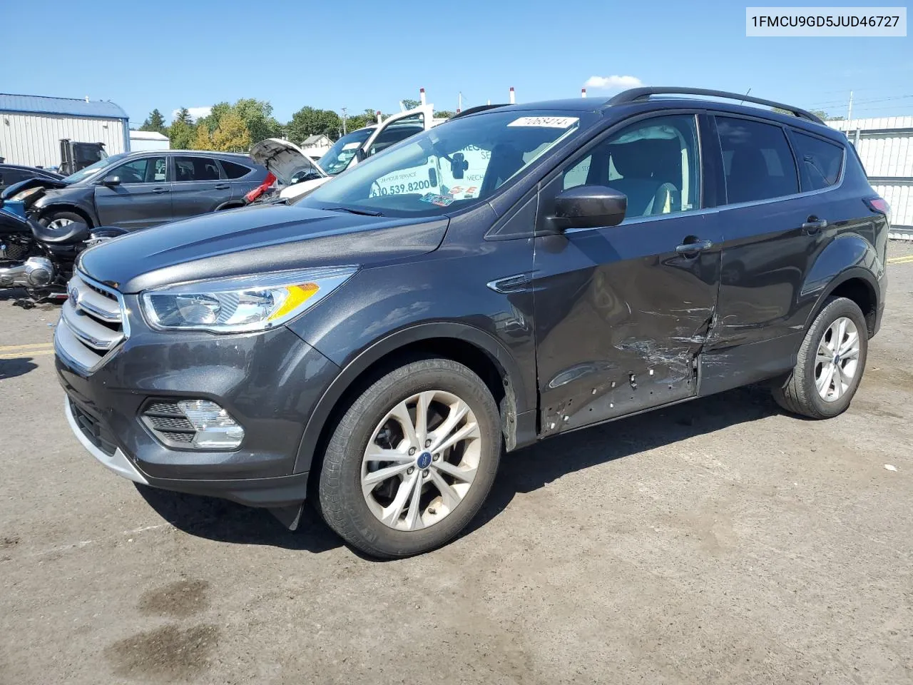 2018 Ford Escape Se VIN: 1FMCU9GD5JUD46727 Lot: 71068414