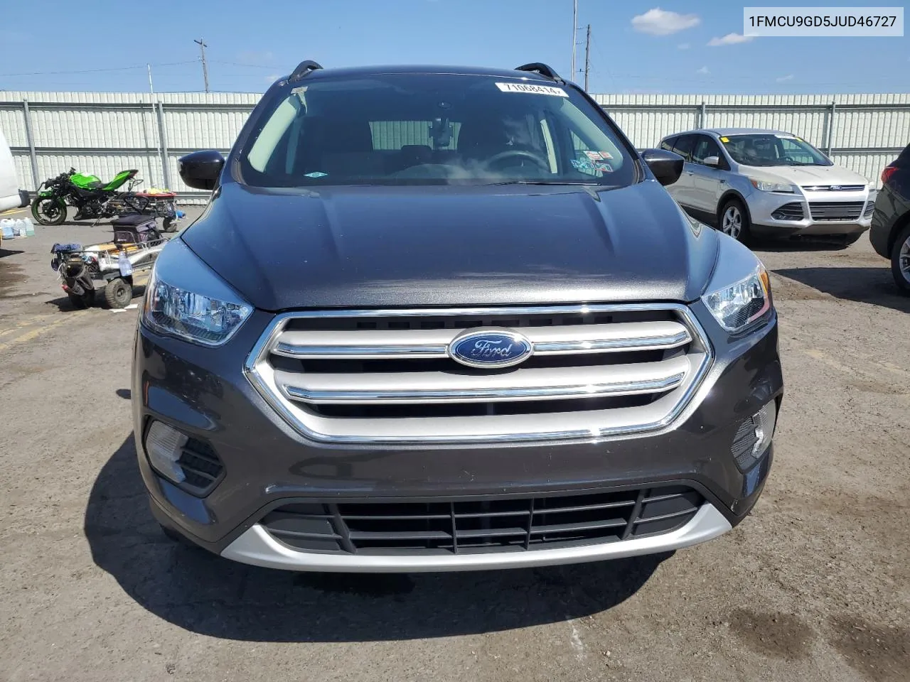 2018 Ford Escape Se VIN: 1FMCU9GD5JUD46727 Lot: 71068414