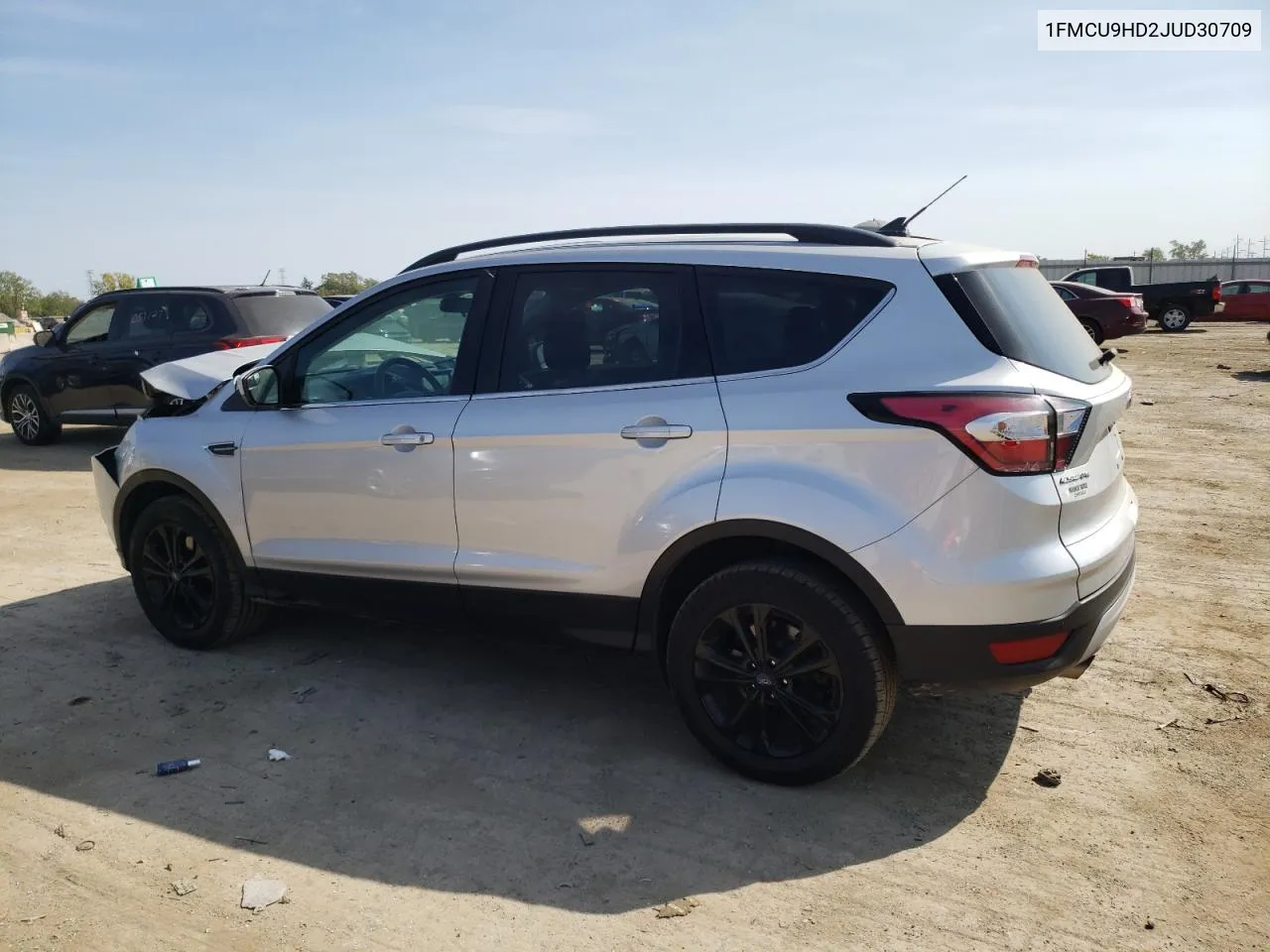 2018 Ford Escape Sel VIN: 1FMCU9HD2JUD30709 Lot: 71223324